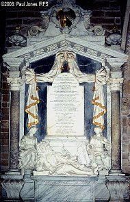Thomas Vernon memorial 1721 © Paul Jones IRSF